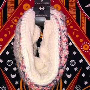 Massini mixed media loop scarf